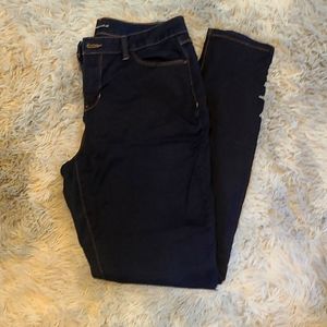 Dark denim stretch jeans 10